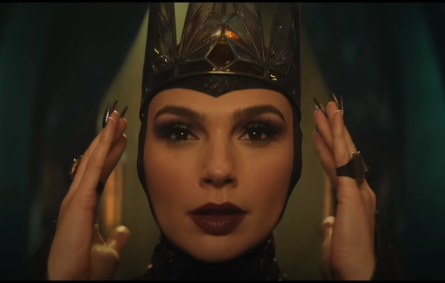 <p>Gal Gadot stars as the Evil Queen in Disney’s live-action remake of ‘Snow White’ </p>