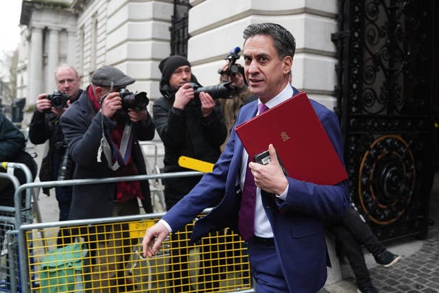 <p>‘Miliband may linger in Starmer’s cabinet as a green talisman, helping to keep Labour idealists from defecting to the Greens, or he may resign on a point of principle, helping Labour to appeal to Reform-minded voters’</p>
