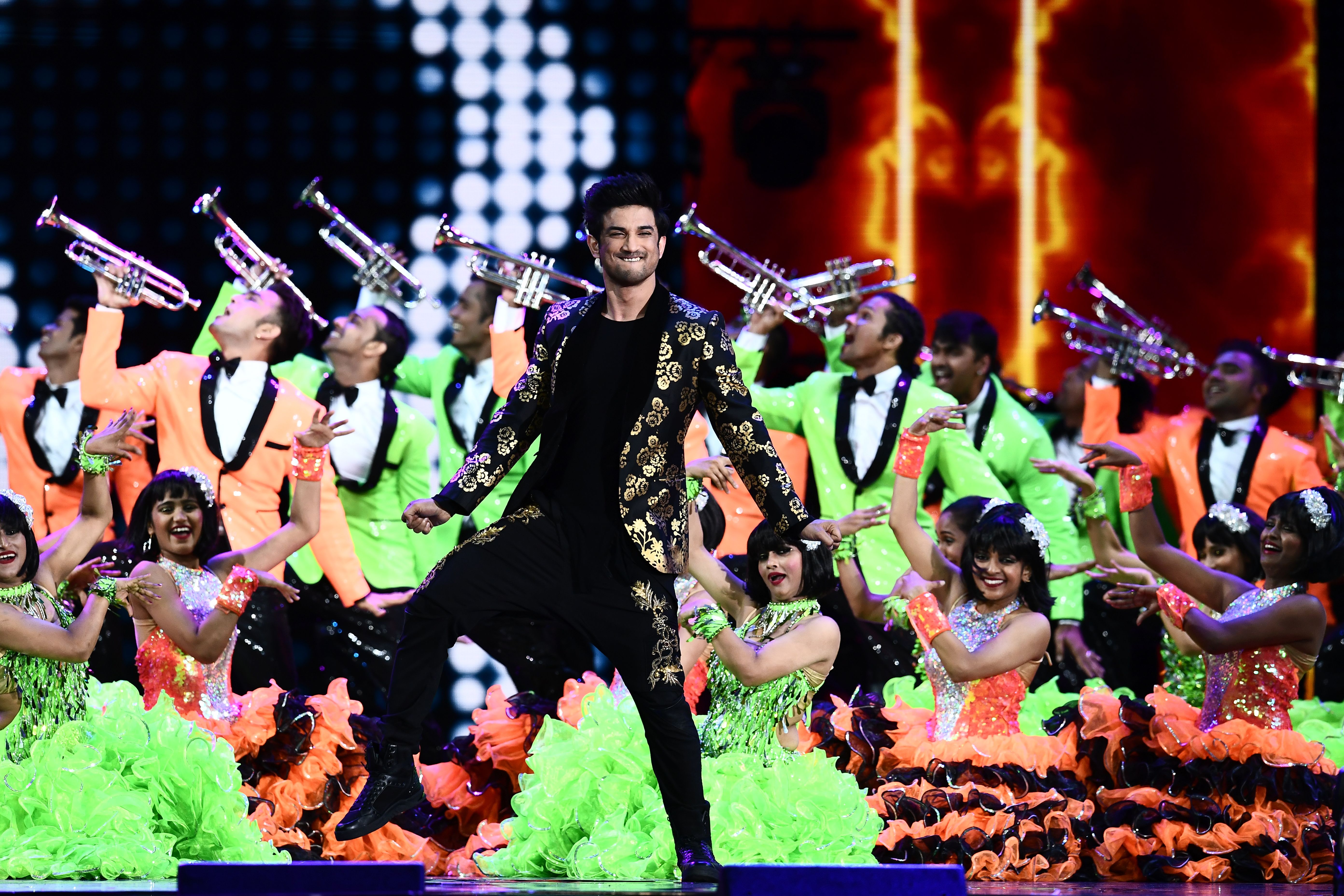 Bollywood actor Sushant Singh Rajput performs during IIFA award of the 18th International Indian Film Academy (IIFA) Festival on 15 July 2017