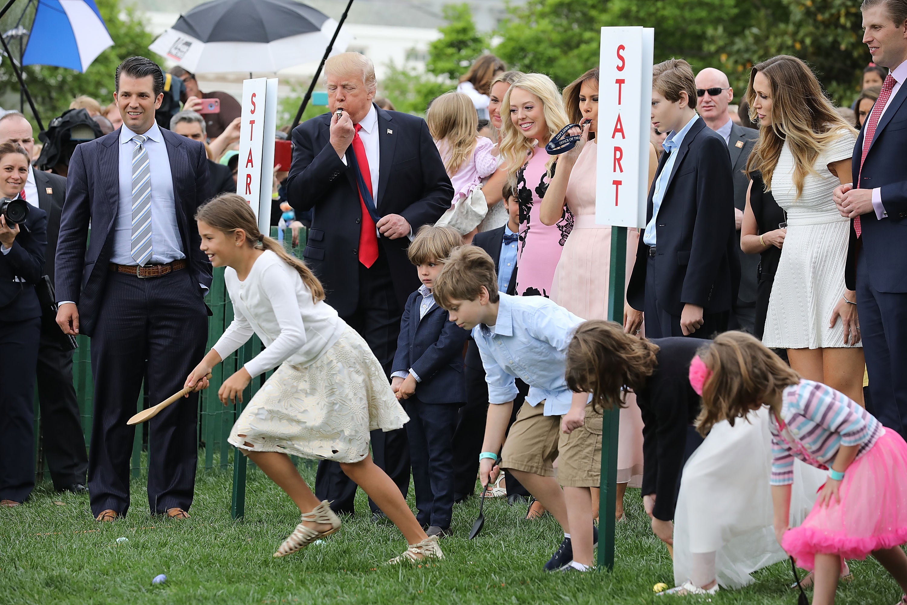 The American Egg Board largely assists the White House in putting on the annual event by providing tens of thousands of eggs