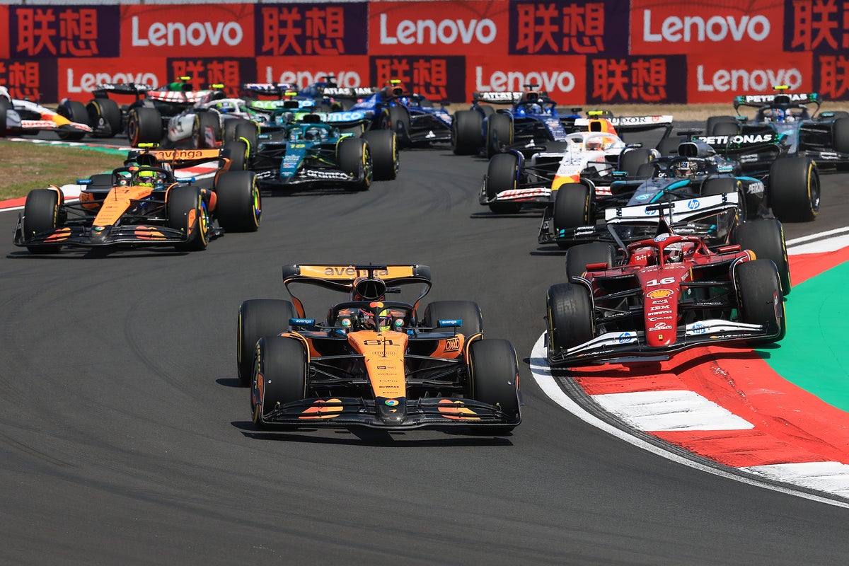 F1 2025 China GP LIVE: Race updates, stream and results as Piastri ...