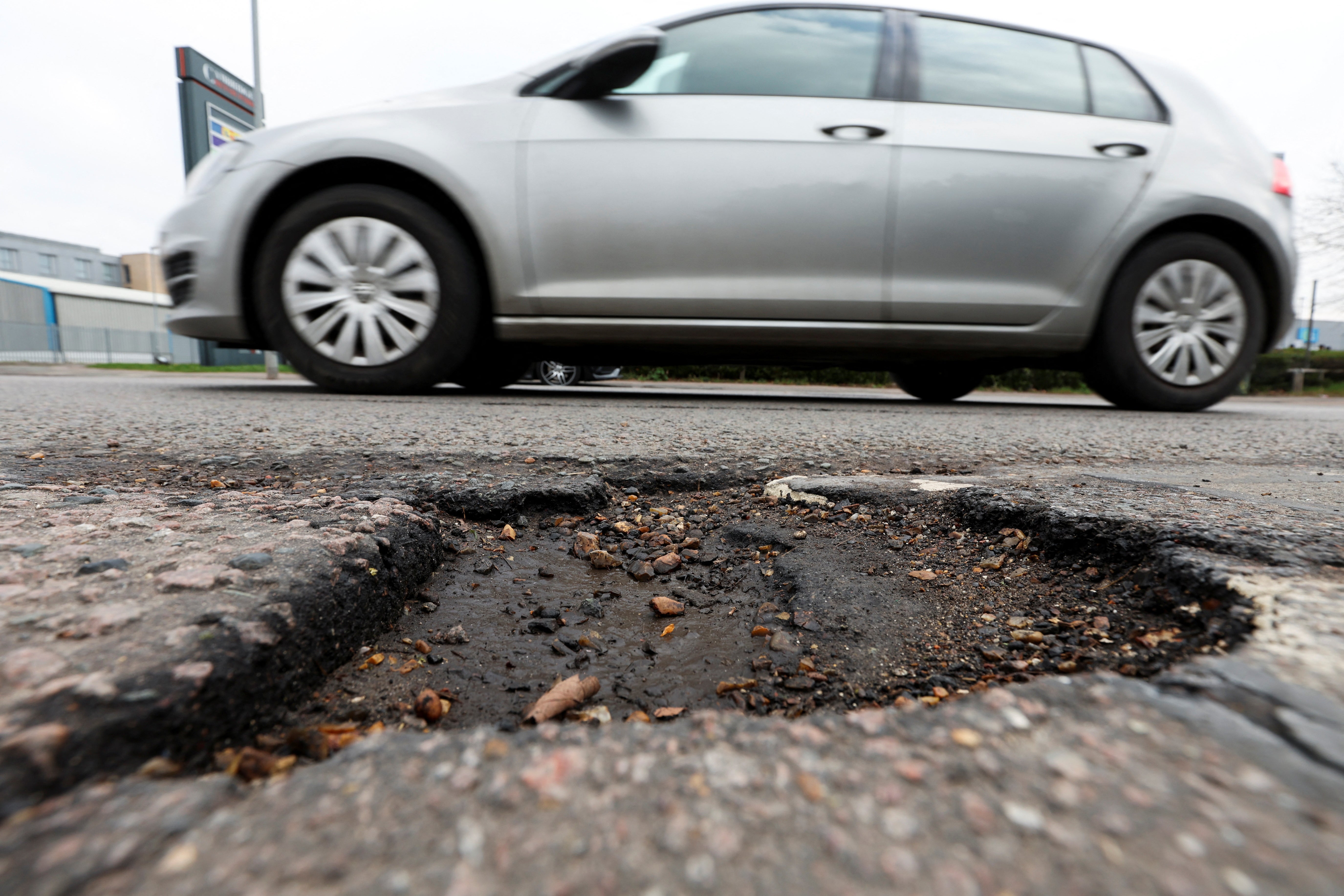 <p>Cold weather at the start of the year caused a spike in pothole-related breakdowns between April and June, new figures show</p>
