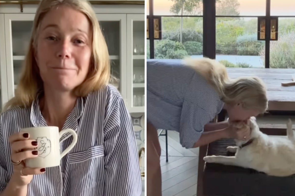 Gwyneth Paltrow appears to parody Meghan Markle in new cooking video Gwyneth Paltrow appears to parody Meghan Markle in new cooking video