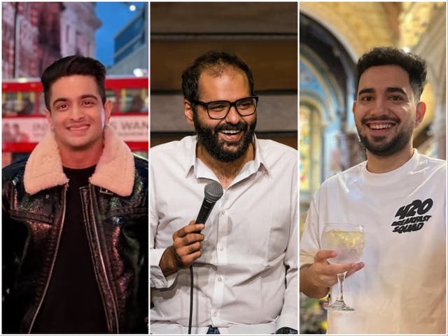 <p>Ranveer Allahbadia, Kunal Kamra and Samay Raina</p>