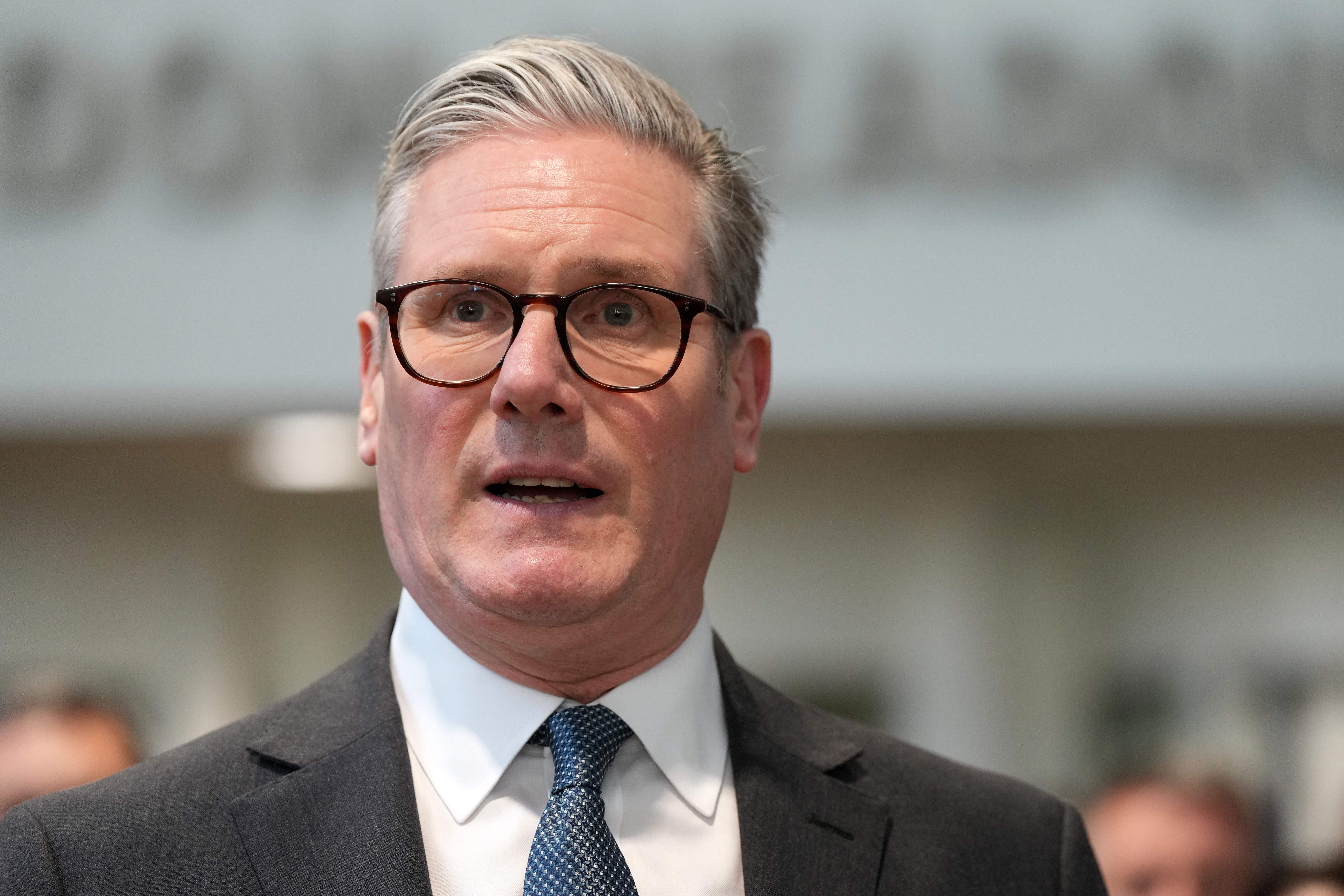 Prime Minister Sir Keir Starmer has said he is ‘deeply concerned’ about last week’s Heathrow shutdown (Alistair Grant/PA)