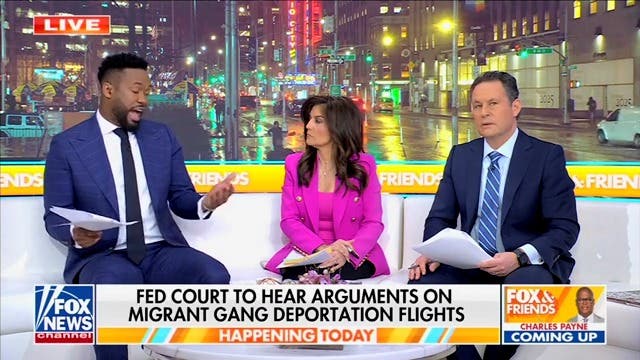 <p>Fox & Friends host Brian Kilmeade said that he thinks "it's not practical to think that we can do due process on 8 million people."</p>