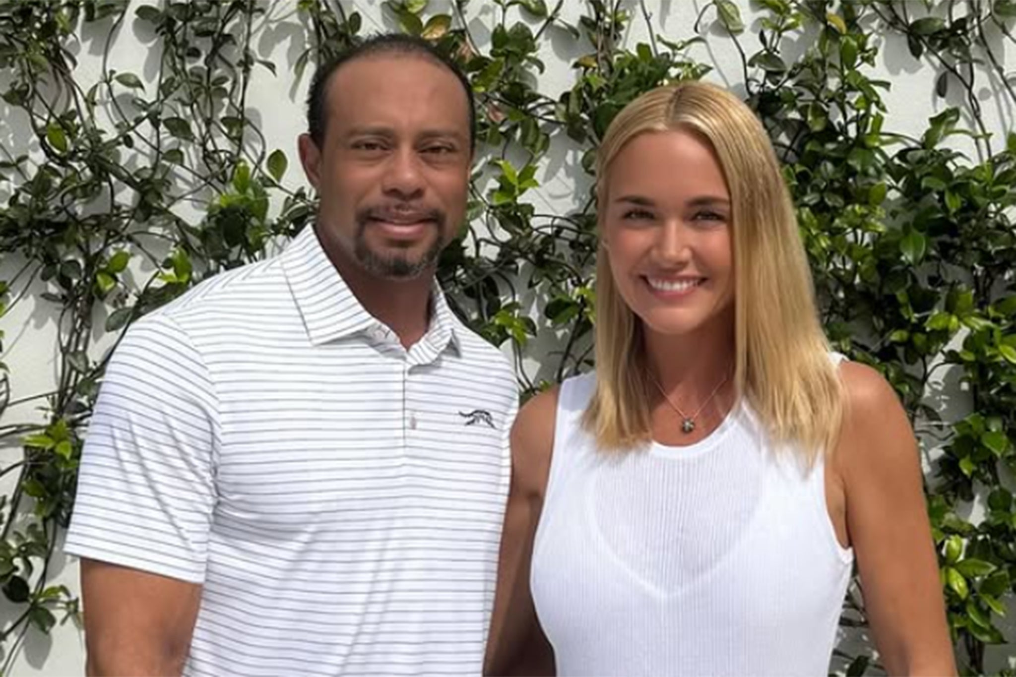 Vanessa Trump and Donald Trump Jr divorced in 2018. She is currently seeing golfing superstar Tiger Woods (Instagram/@tigerwoods)