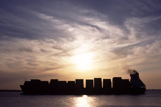 <p>File: Counries gathered in London to discuss carbon tax on shipping emissions </p>