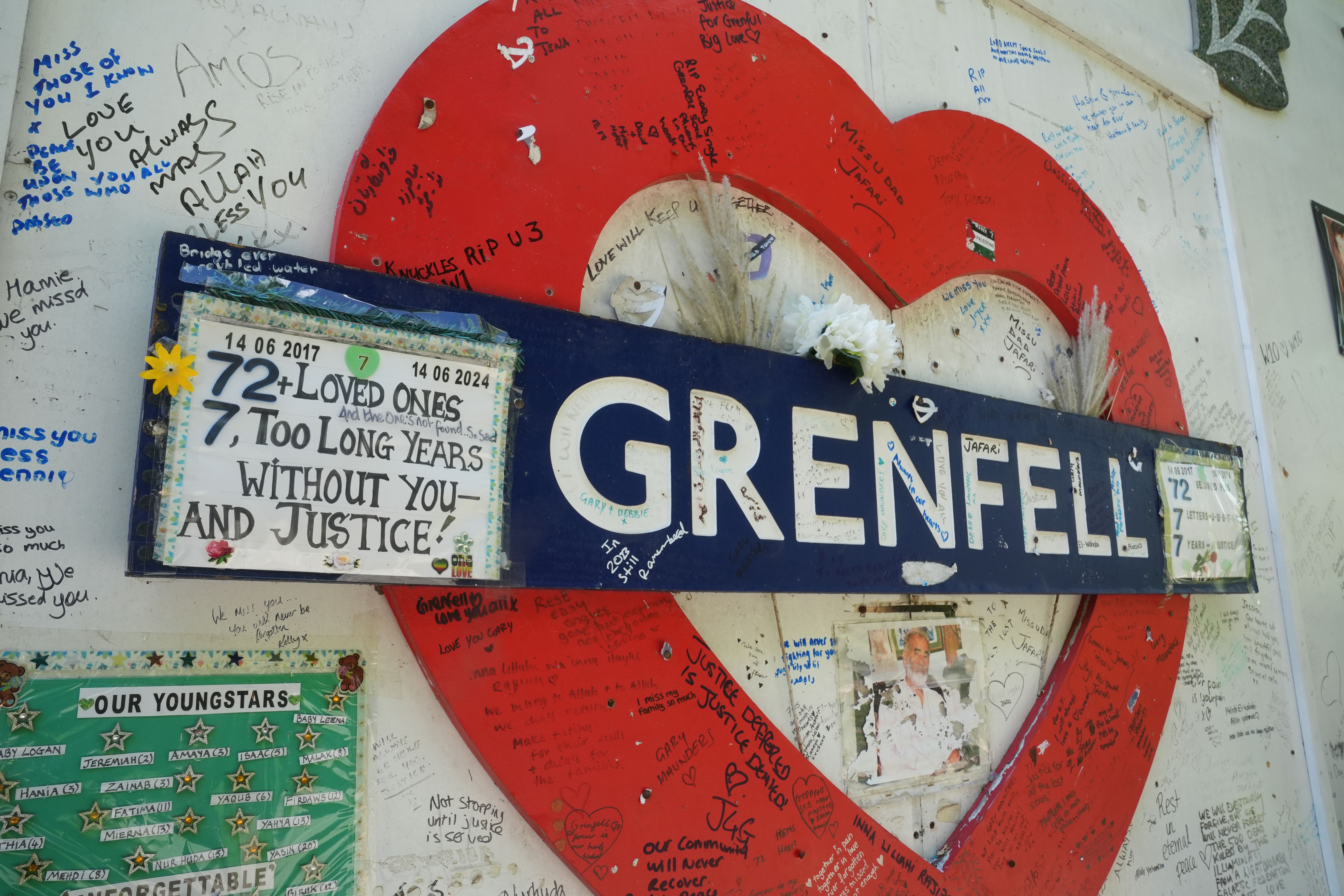 Public bodies must more quickly learn the lessons drawn from inquiries such as the one into the Grenfell fire (Lucy North/PA)