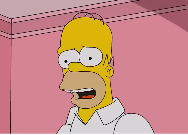 <p>Homer in 'The Simpsons'</p>