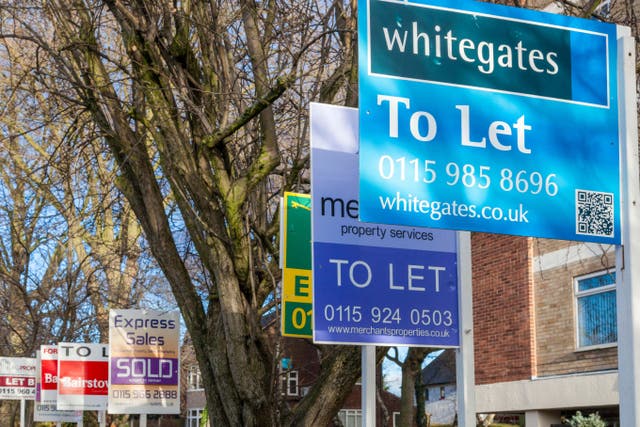 Lower rent inflation could be a big factor pulling down the overall inflation rate, say economists (Alamy/PA)