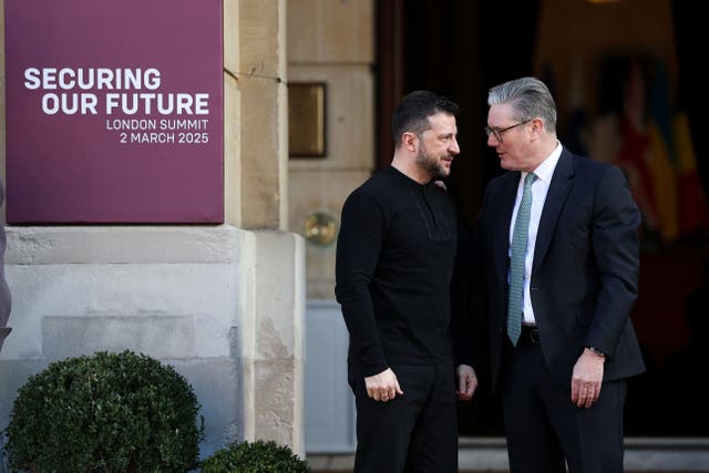 Downing Street said it was ‘hopeful of the progress’ that saw Russia and Ukraine agree to a ceasefire in the Black Sea (Toby Melville/PA)