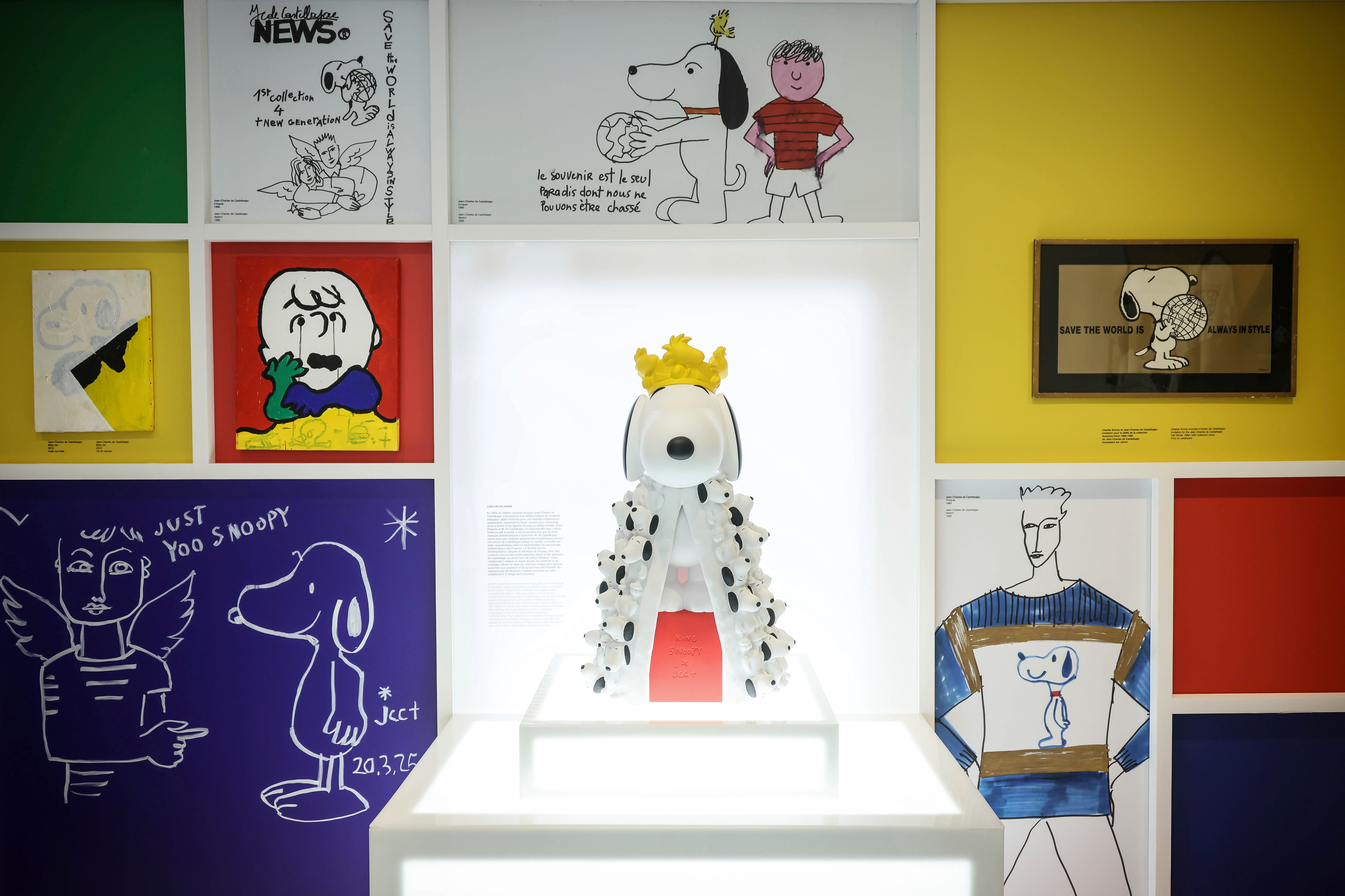 SNOOPY-MODA-EXPOSICIÓN