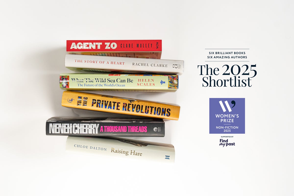 Women’s Prize for Non-Fiction 2025 Shortlist Announced