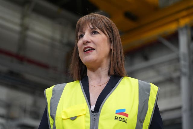 Chancellor Rachel Reeves said she would not use the spring statement to raise taxes (Jacob King/PA)
