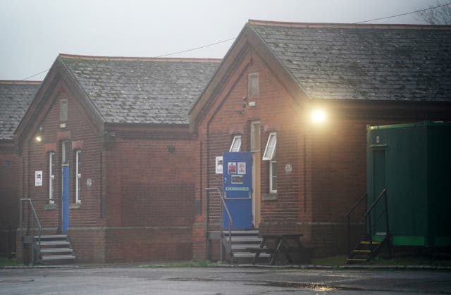 <p>A view of Napier Barracks in Folkestone, Kent, which is operated by SBHL</p>
