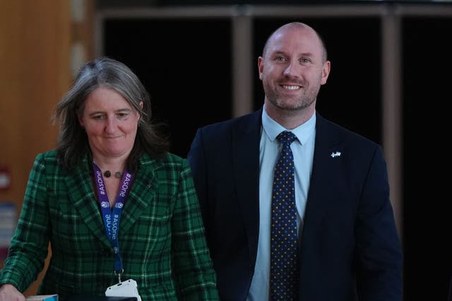 Neil Gray and Maree Todd are to meet with care home workers (Andrew Milligan/PA)