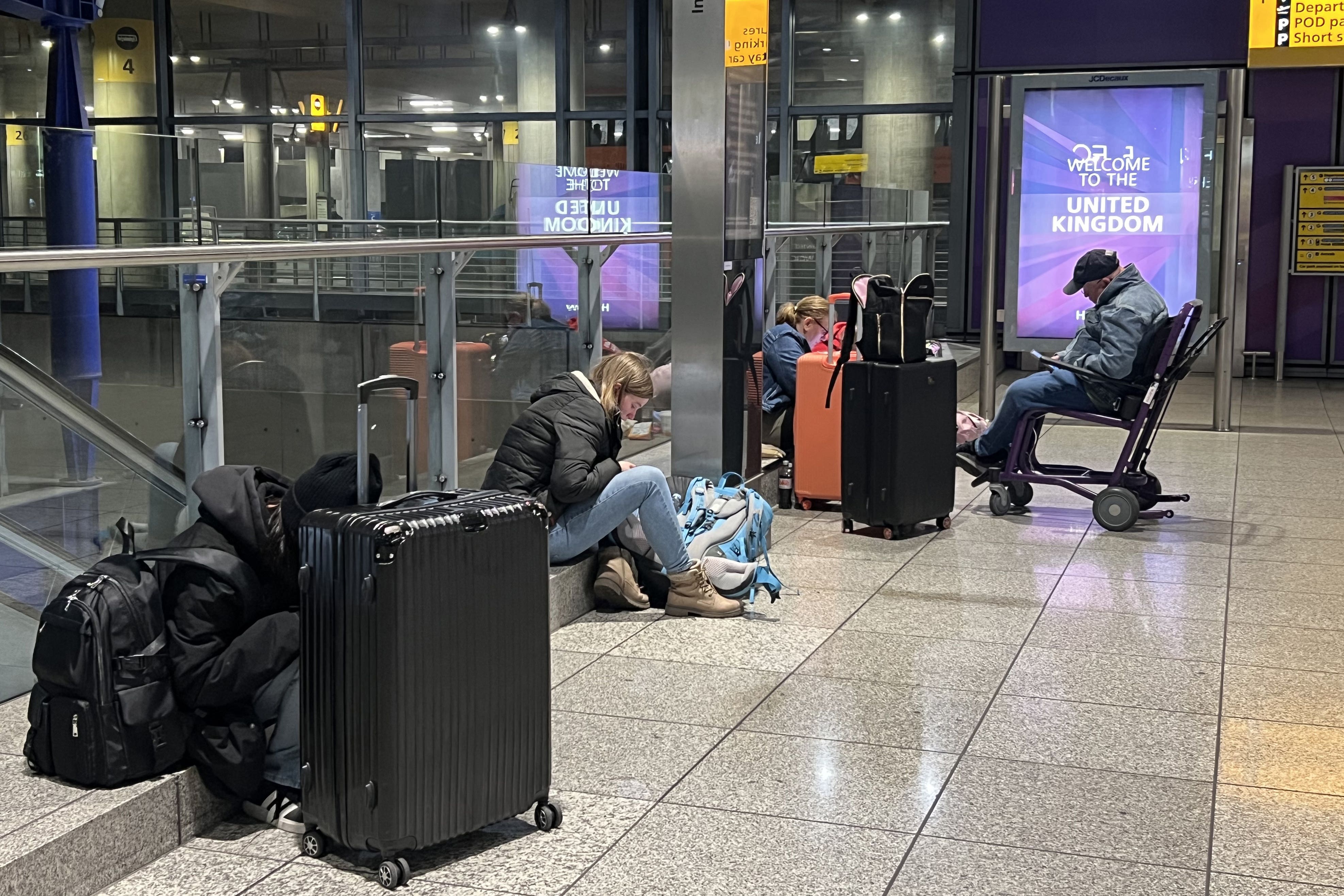 More than 270,000 air passenger journeys were disrupted by Heathrow airport’s closure last week, new figures show (Maja Smiejkowska/PA)