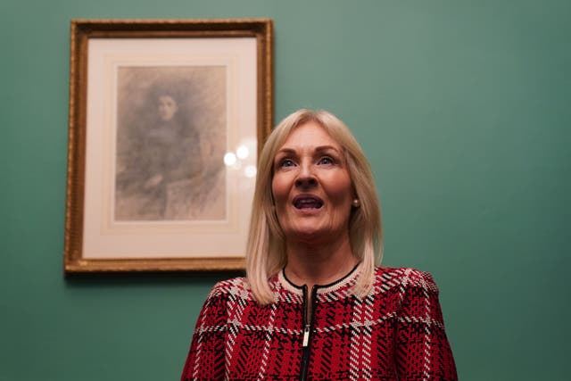 Independent TD Verona Murphy in her office at Leinster House, Dublin (Brian Lawless/PA)
