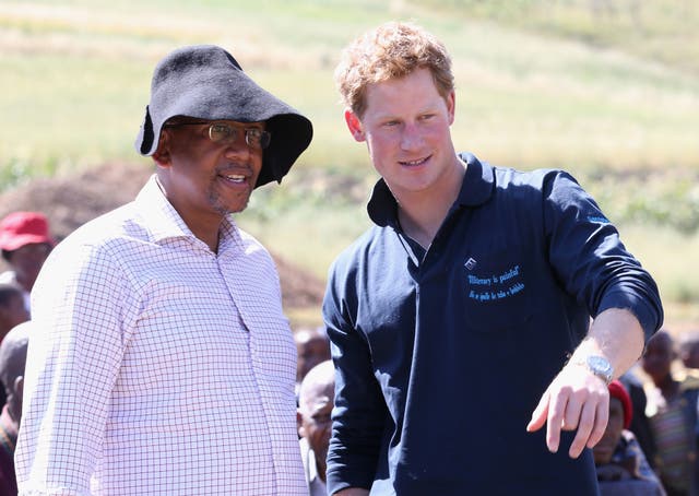 Harry co-founded Sentebale with Prince Seeiso of Lesotho in 2006 (Chris Jackson/PA)