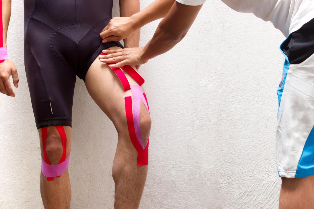 Tape Method The common taping method found to have ‘little to no effect’ on injury ...