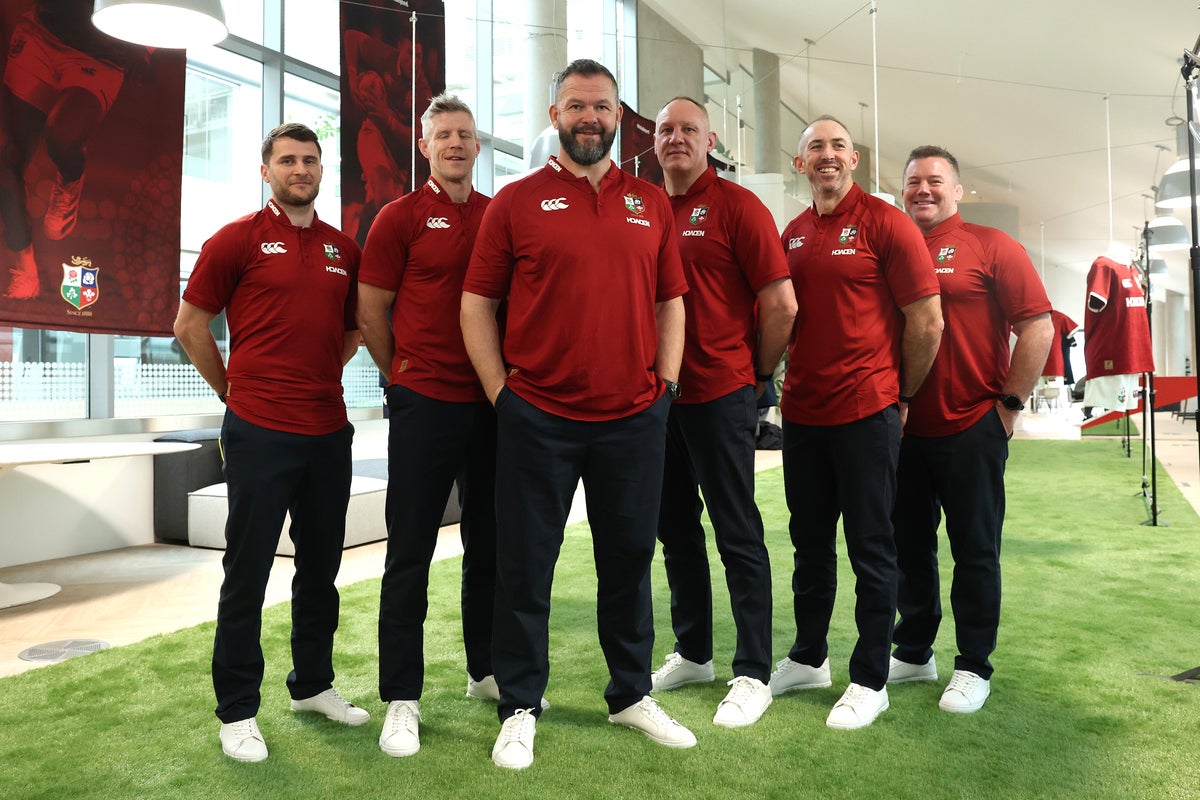 Who are the British and Irish Lions assistant coaches and why have they been appointed?