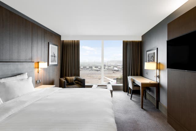 <p>Bit of a plane view? This Radisson hotel room is an aviation enthusiast’s dream  </p>