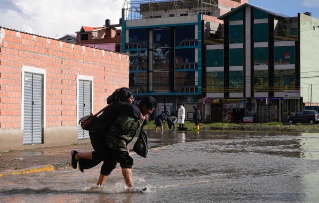 BOLIVIA-LLUVIAS