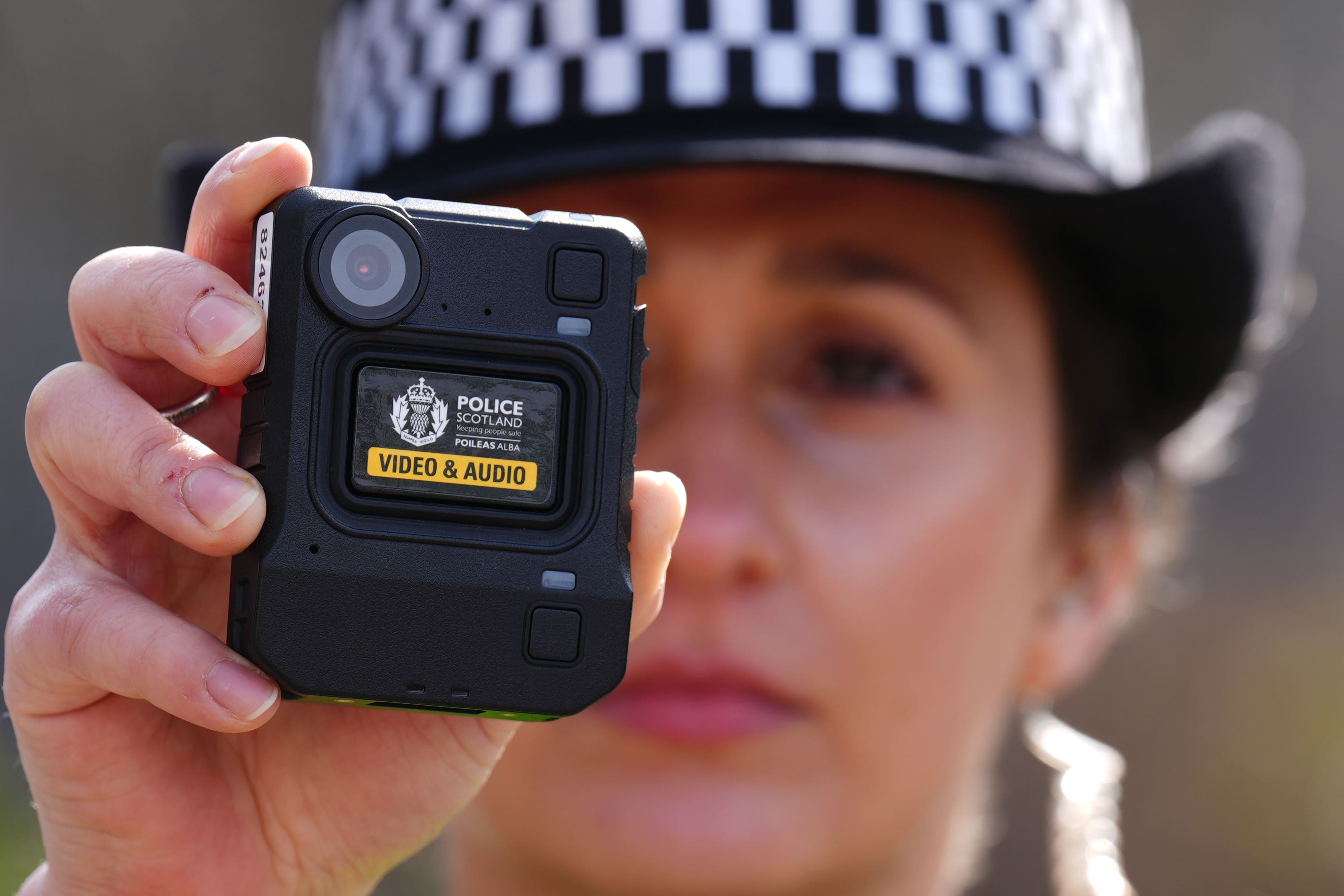 All police officers will be equipped with a body-worn camera under the national rollout (Andrew Milligan/PA)