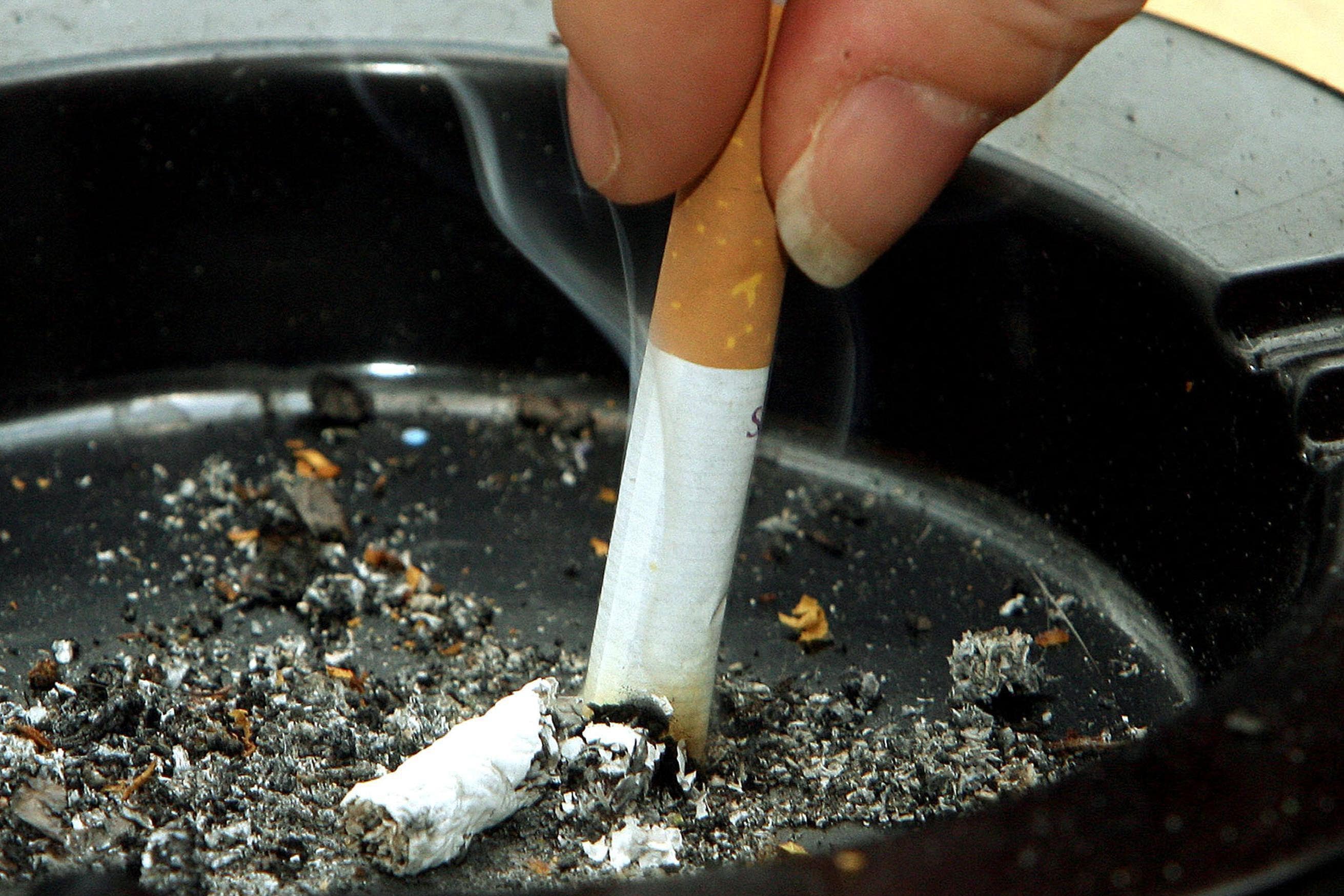 Conservative MP Dame Caroline Dinenage has called for a ban on plastic cigarette filters (Owen Humphreys/PA)