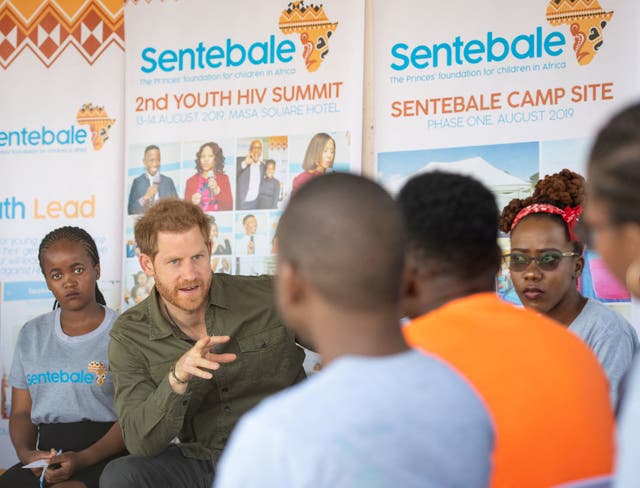 <p>Prince Harry set up Sentebale in 2006, but has recently quit as its patron amid a boardroom row with the charity’s chair Dr Sophie Chandauka</p>
