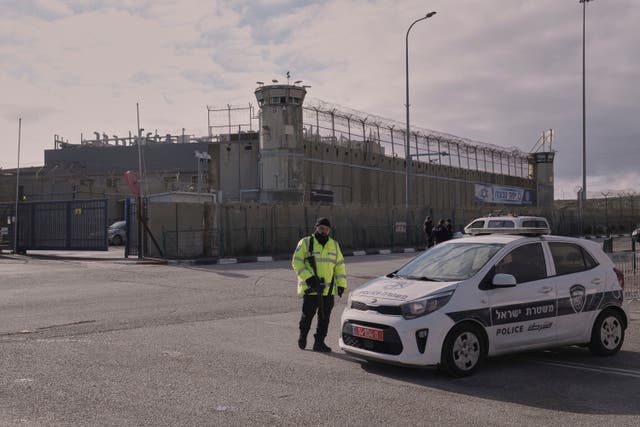 ISRAEL PALESTINOS PRISIONES