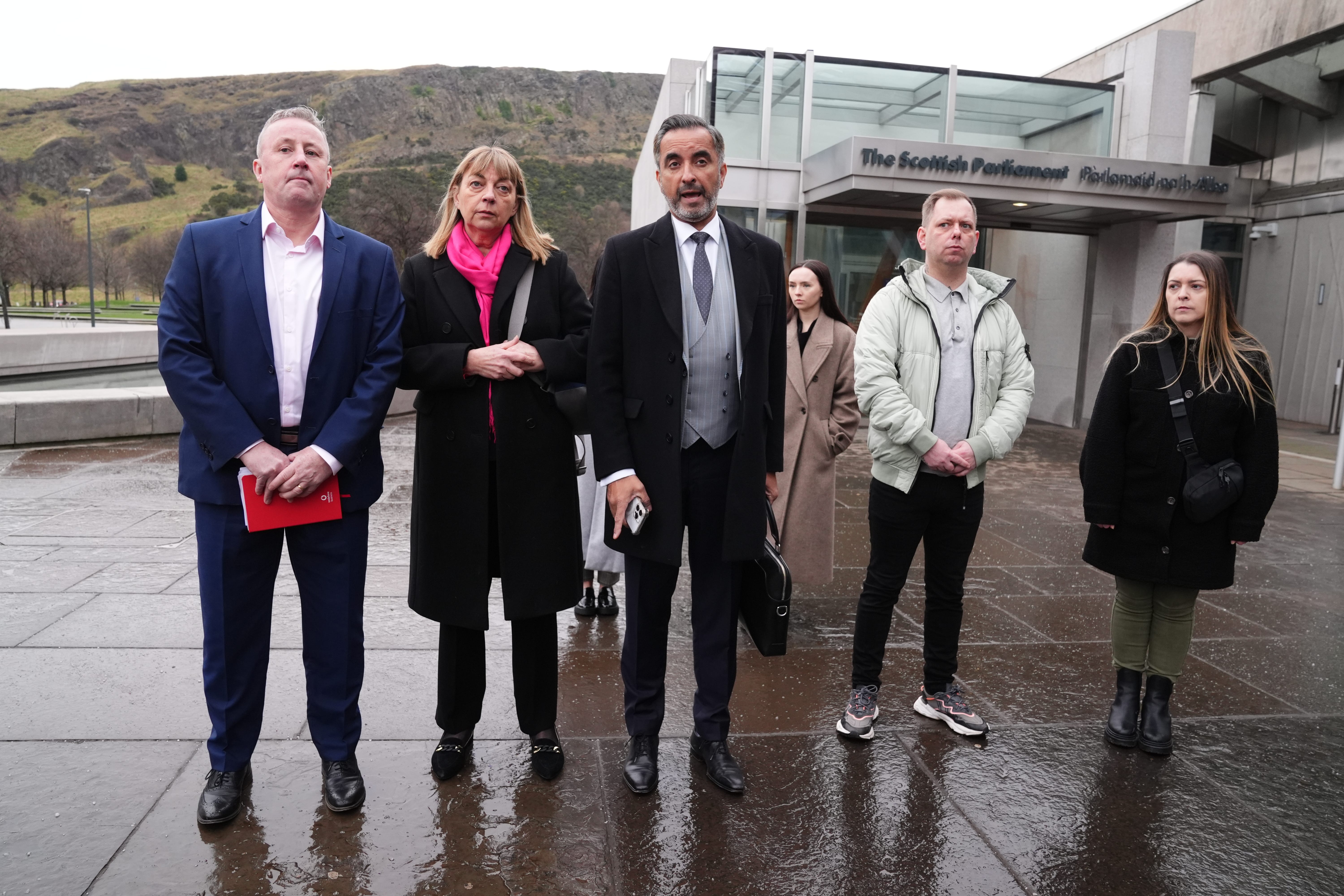 The families of Katie Allan and William Brown, who took their own lives while in Polmont YOI, will meet Justice Secretary Angela Constance on Thursday (Andrew Milligan/PA)