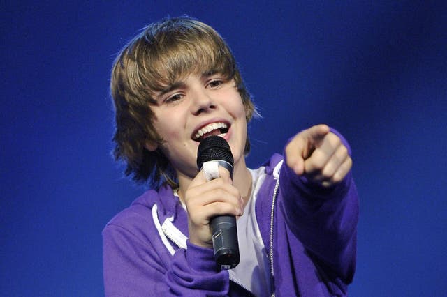 <p>Better Belieb it: Justin Bieber in concert in Germany in 2009</p>