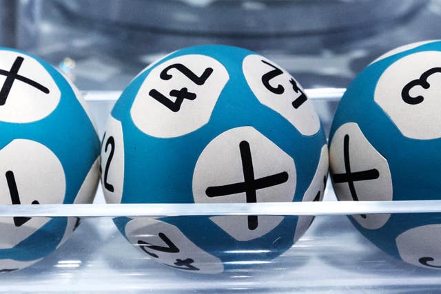 <p>Lottery balls used for the Loto Lottery in Boulogne, France, 9 April, 2018</p>
