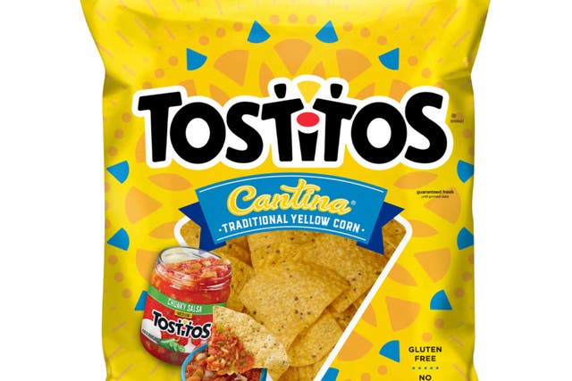<p>Frito-Lay’s Tostitos Cantina Traditional Yellow Corn Tortilla Chips </p>