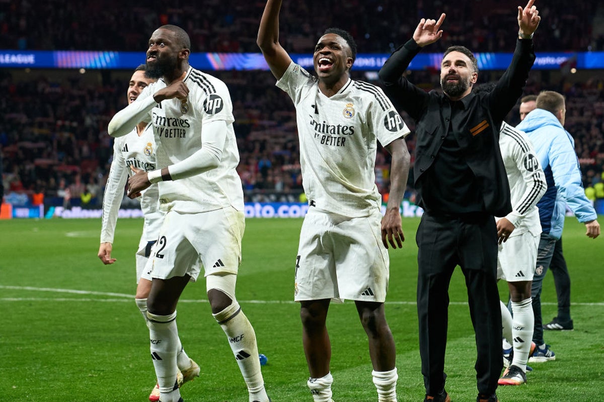 Real Madrid quartet investigated for indecent conduct following wild celebrations at Atletico Madrid