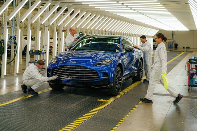 <p>Aston Martin’s shares have been impacted by US tariff plans</p>