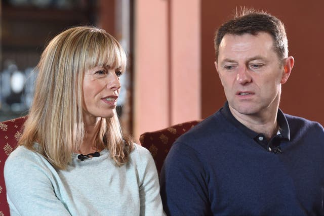 <p>Madeleine McCann’s parents are alleged to have been stalked by two women</p>