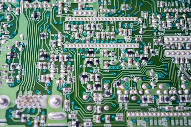 Semiconductors are vital components that power smartphones, computers and many other devices (Pavel Vorobyev/Alamy/PA)