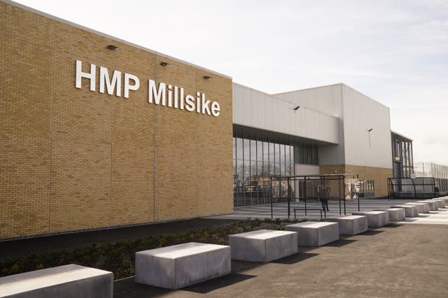 HMP Millsike, a new Category C jail in Yorkshire, will deliver 1,500 prison places (Danny Lawson/PA)