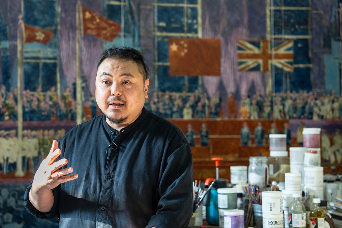 Hong Kong painter draws inspiration from citys recent history in works at Art Basel