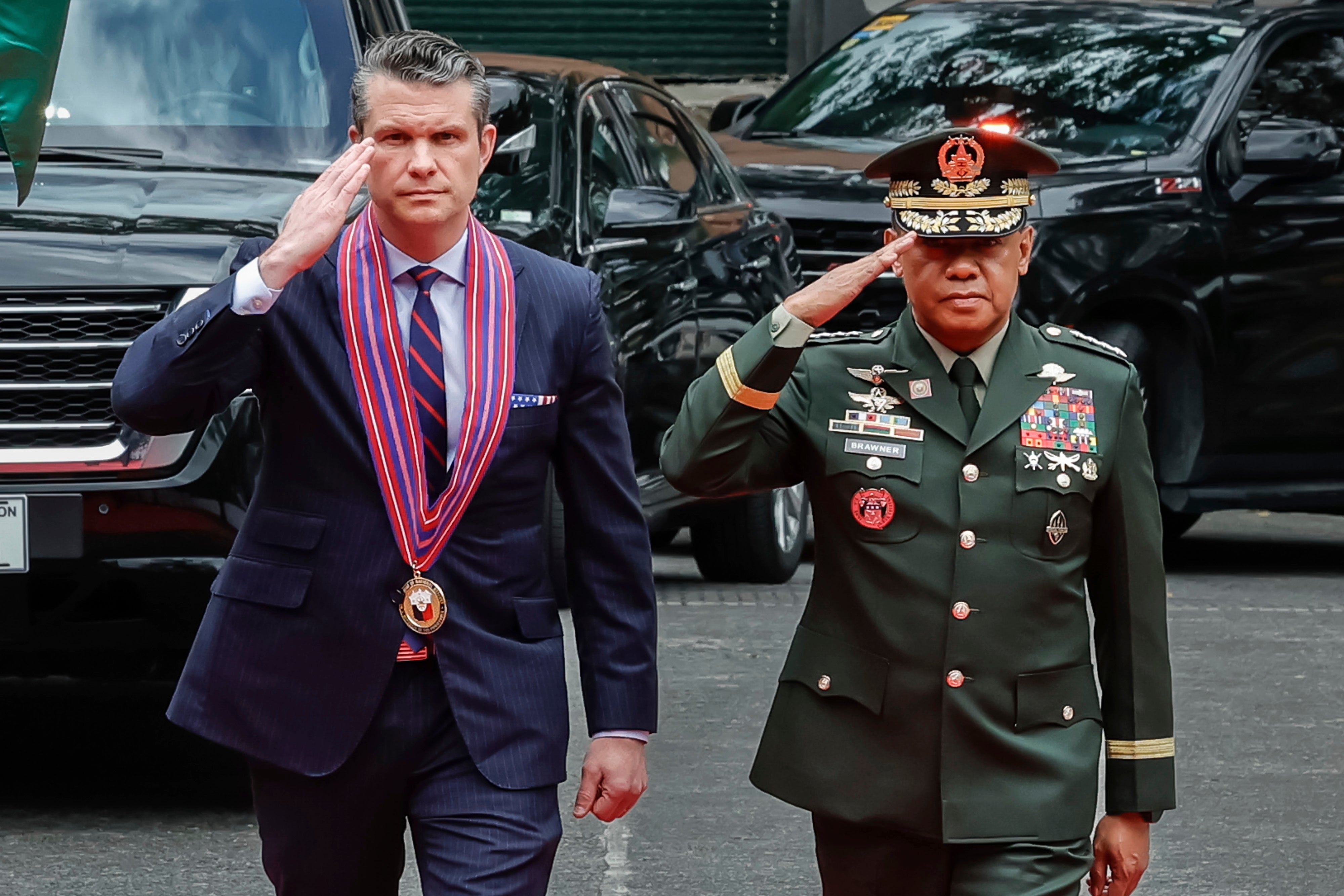 Philippines US Hegseth