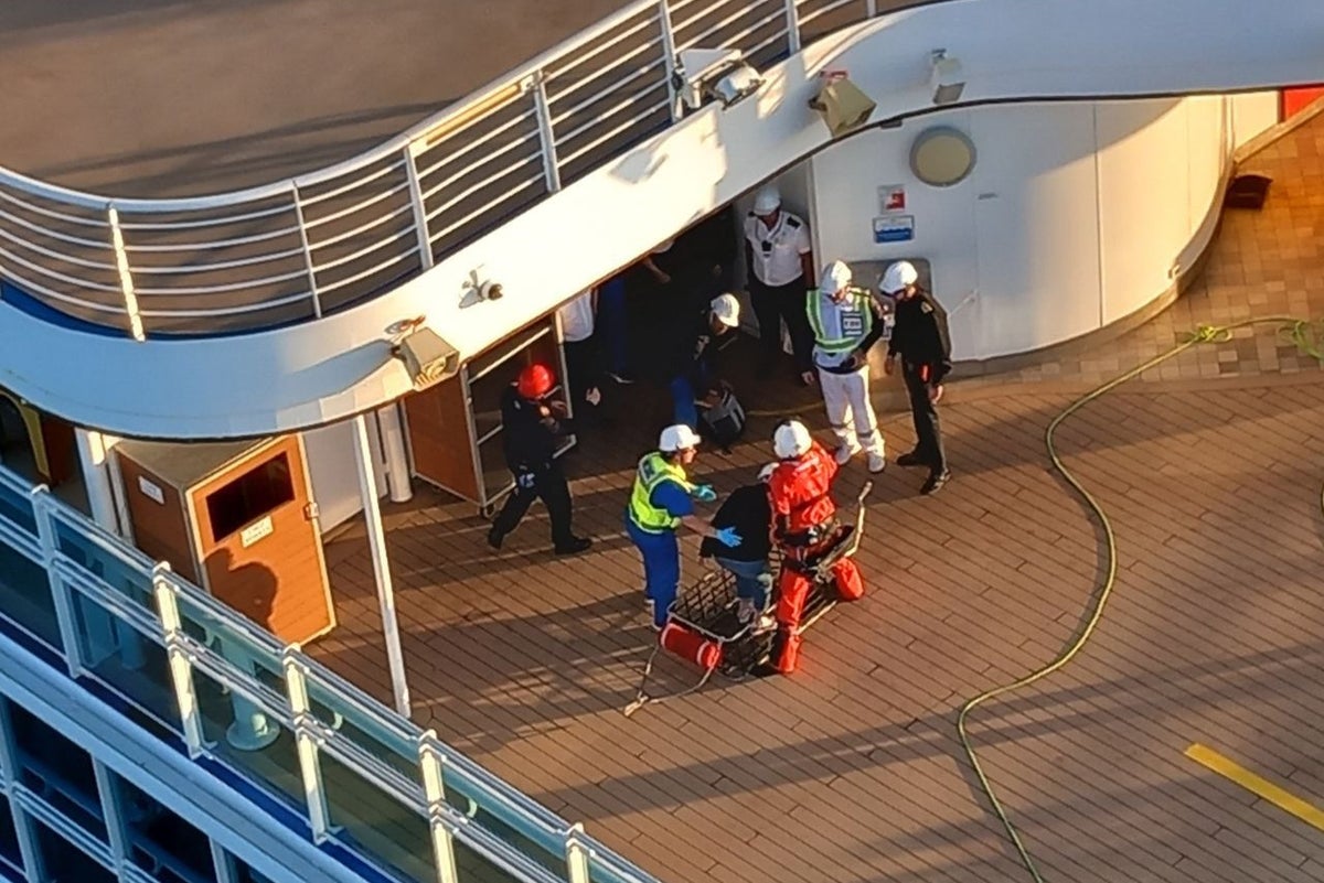 British passenger airlifted off cruise by Spanish coast guard after experiencing heart issues
