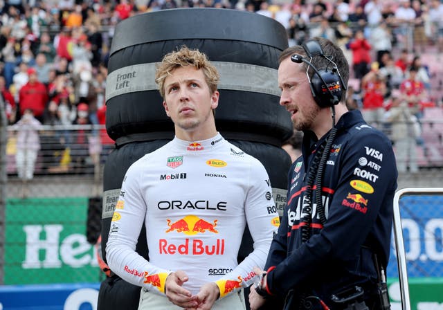 <p>Liam Lawson has been demoted by Red Bull</p>