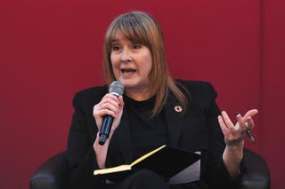 Industry Minister Sarah Jones could not say if e-gates were available on European airports (Jonathan Brady / PA)