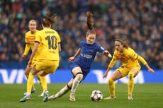 Women’s Champions League semi-final dates for Chelsea and Arsenal confirmed
