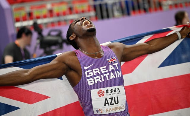 <p>Jeremiah Azu has already won the European and World indoor 60m title this year</p>