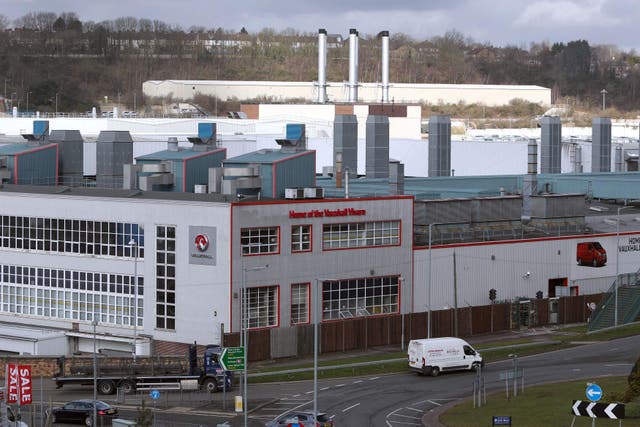 The closure forms part of the group’s plan to consolidate its UK manufacturing of vans (Steve Parsons/PA)