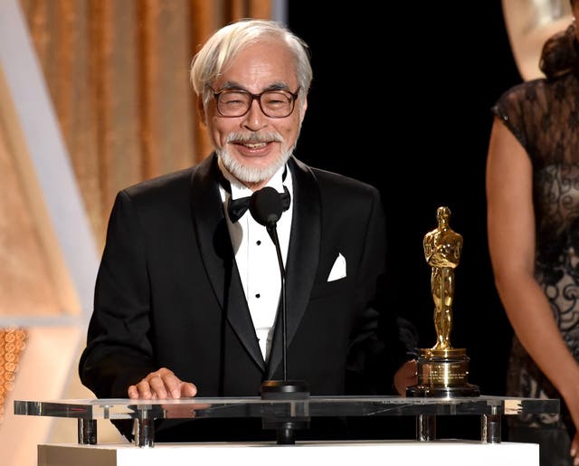 <p>Hayao Miyazaki </p>
